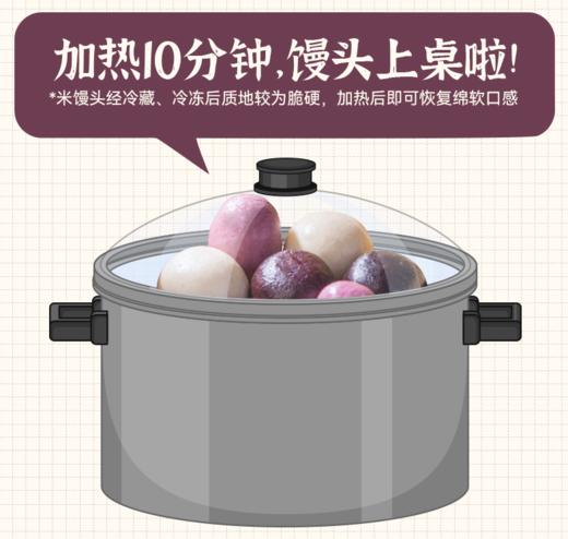 无麸质无糖无油大米馒头 商品图4