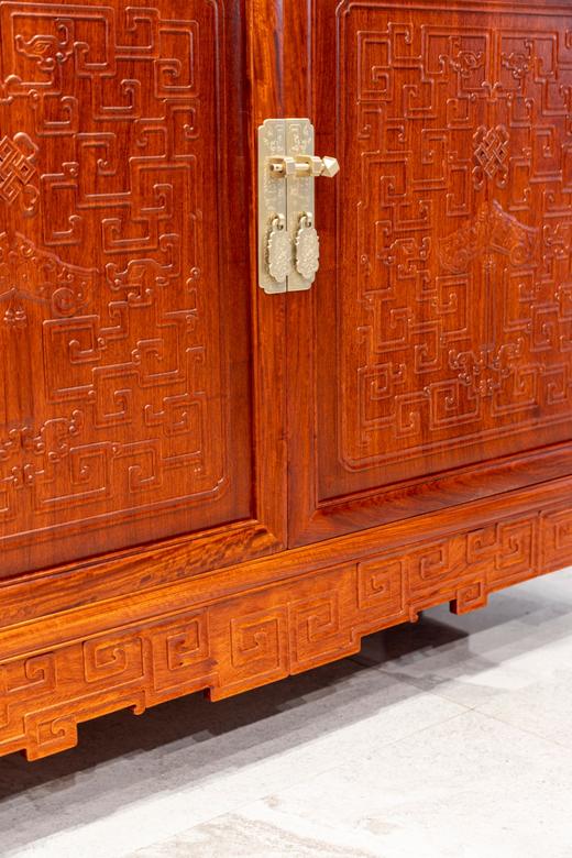 红桥红  家具严选  缅甸花梨(大果紫檀）  【空间搭配】 商品图5
