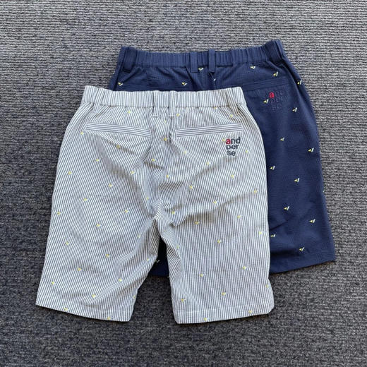 正品日单and per se 男士高尔夫短裤(腰部有松紧可以拉伸3-4cm左右)只有灰色M 码，腰围78。 商品图1