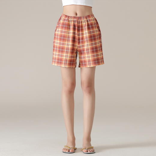 雀说 女士睡裤夏季薄款纯棉短裤居家裤 商品图8