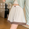 买一送一拍下发2件任选颜色冰丝安全裤女夏薄2025新款蕾丝防走光可外穿不卷边短裤宽松打底裤 商品缩略图0