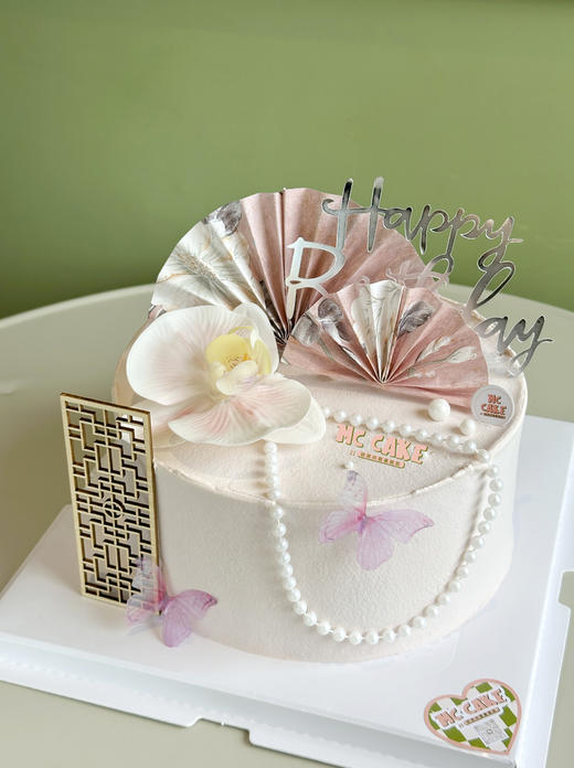 中国风兰花蛋糕 商品图1