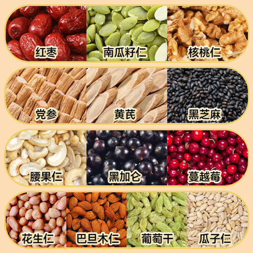 艾利嘉黄芪党参八宝切糕丨0蔗糖 用料超丰富 香甜有嚼劲 商品图3