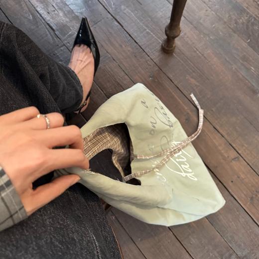 geemaa Tri Hobo 双面格纹流浪包 商品图6