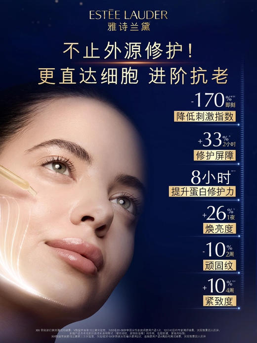 双支装！国柜雅诗兰黛特润精华双支装 小棕瓶精华100ml×2支 还送化妆包+眼罩 商品图3