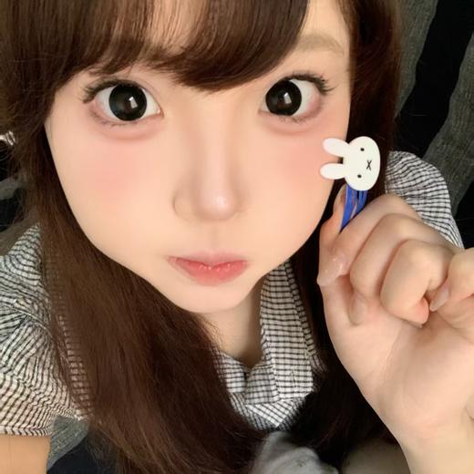 【大直径半年抛】GUGUCON-纯黑萝莉-14.5mm【半年抛 0-1000度 含525/575】 商品图4