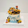 挖掘机蛋糕 商品缩略图0