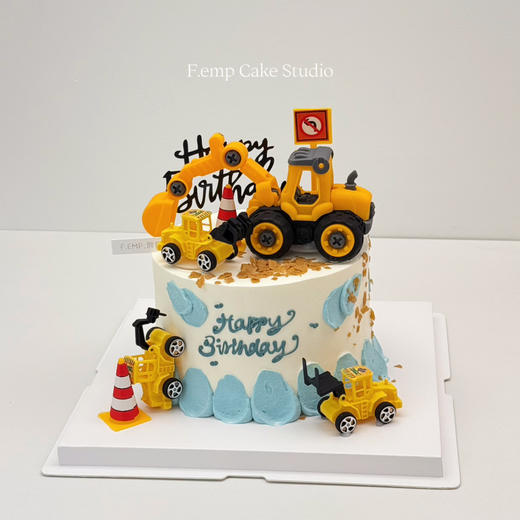 挖掘机蛋糕 商品图0