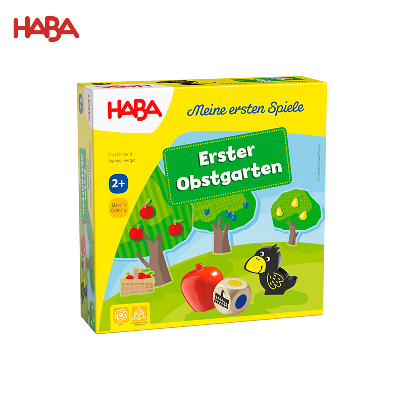 HABA 乌鸦果园入门版 桌游 适合2岁+ 团队合作 德国原装 -1004655001