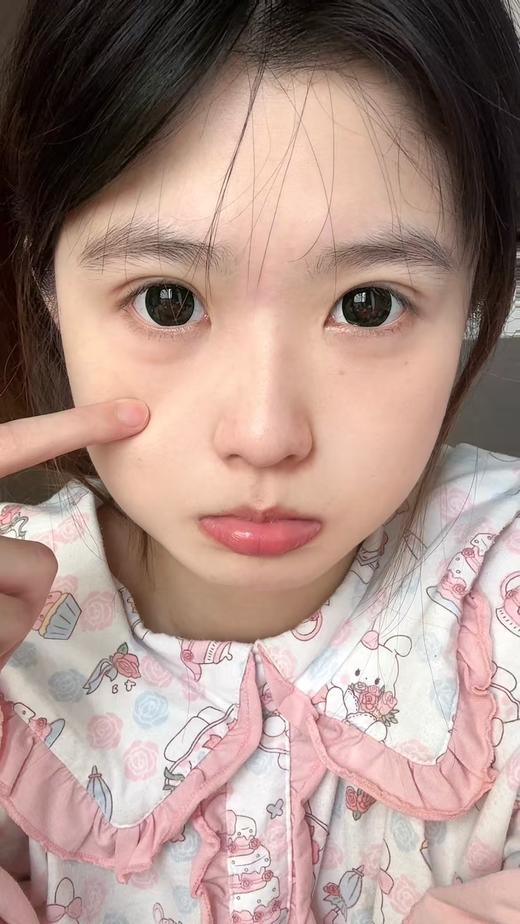 【大直径半年抛】GUGUCON-纯黑萝莉-14.5mm【半年抛 0-1000度 含525/575】 商品图6