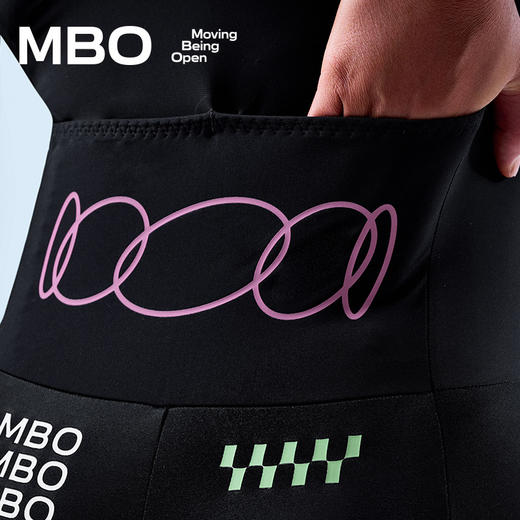 MBO女子短袖短裤连体服TC511  PRO竞速凉感短袖短裤连体服 25年春夏新款 (经销商专拍链接，非经销商拍单不发货) 商品图10