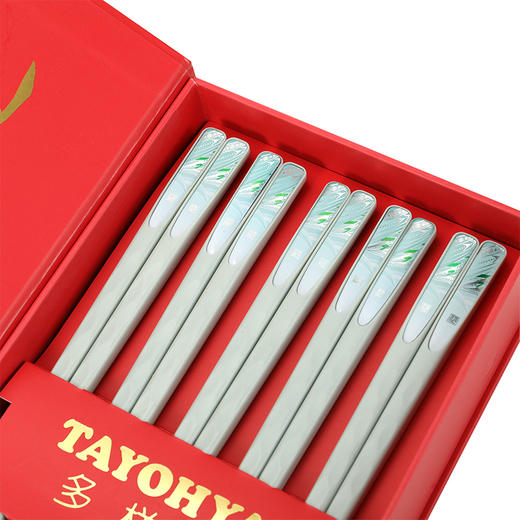 TA030103239ZZ 多样屋幸福时光合金筷礼盒10双入 商品图4