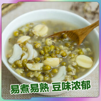 金龙鱼 绿豆 东北绿豆2斤 五谷杂粮（可发豆芽 打豆浆 绿豆汤 ） 商品图4