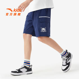 安踏儿童服装男大童文化冰锋科技潮流系列中裤352528717