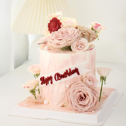 0675 “花团锦簇” 鲜花蛋糕（提前24小时预定） 商品图2