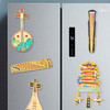 【四大乐器】金属冰箱贴古琴古筝琵琶阮咸文创纪念品烤漆金属冰箱贴 商品缩略图1