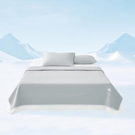 商超爆款【丝享云浮莱卡双面新氧桑蚕丝亲肌夏凉被流萤夏夜】蓝色 自然竹浆纤维材料 柔软亲肤 安全环保 天然凉爽 