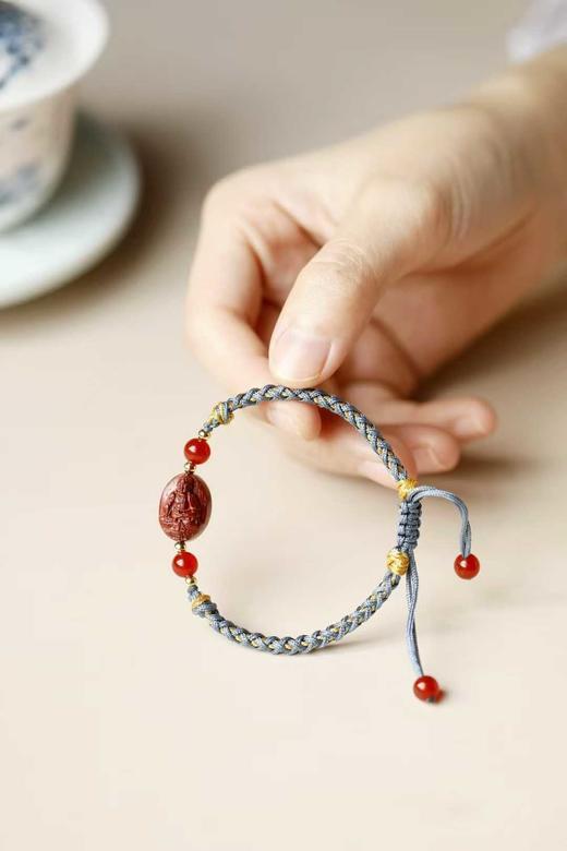 小叶紫檀【八大守护神】手编手绳 商品图1