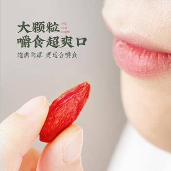 杞利元 枸杞 特优级枸杞 宁夏枸杞 头茬大果干货正宗宁夏大果泡茶500g  /传统滋补 /养生茶饮 /枸杞 商品图1