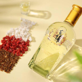 劲牌毛铺草本酒 苦荞酒 金荞42度500ml*2瓶 礼盒送礼 商品图1