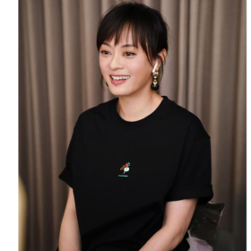 NPC潮牌100%棉CC小胡萝卜印花短袖T恤男趣味亲肤透气CC54TE43