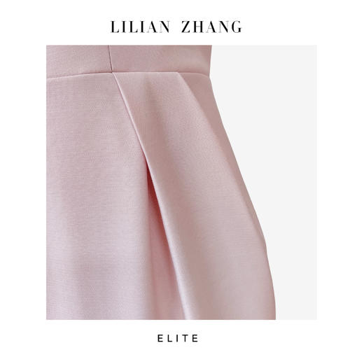 E“定制”——静奢风——风尚之选——婉约之美郁金香花苞连衣裙 2401241 商品图2