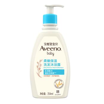 艾惟诺（Aveeno）艾维诺婴儿洗发水沐浴露二合一儿童安心洗沐二合一354ml保湿补水 商品图4