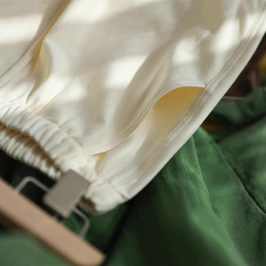 百媚生 高克重斜纹棉 休闲百搭仿牛仔短裤52507 商品图2