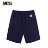 NPC潮牌仿胶布印花纯棉宽松卫裤男潮流短裤宽松舒适NP34SP25 商品缩略图2