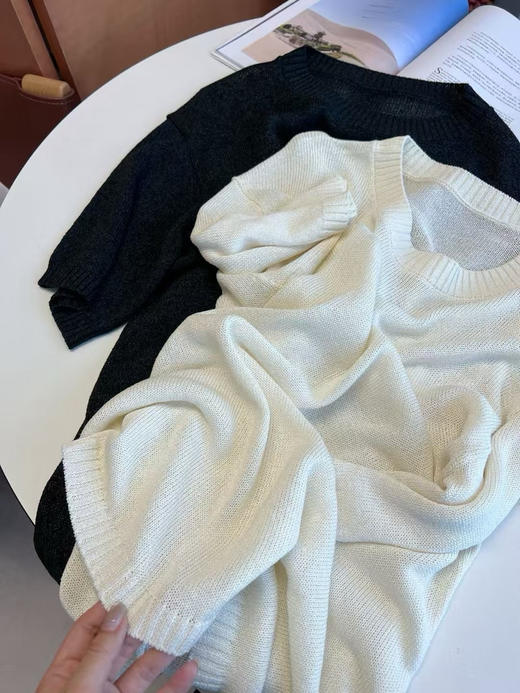 The R*w 极简主义亚麻针织衫 商品图8