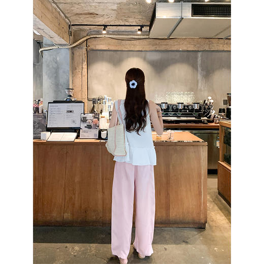 <曾小咸推荐>3.30现货秒杀 ！微信超特价！不规则荷叶边娃娃衫T恤 日常149.99/件 立减60 秒杀89.99/件！！ 商品图4