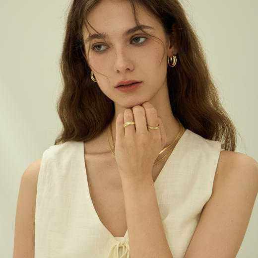 ARSIS｜自由搭配系列 蛇骨戒指 商品图5