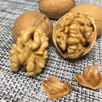 姚生记原味新疆核桃500g 轻松剥壳薄皮大核桃休闲零食 每日坚果炒货干果 商品图3