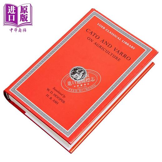 【中商原版】科鲁迈拉 论农业 洛布古典丛书 原文拉英对照版 On Agriculture 英文原版 Cato 哲学 社会 人文 商品图1