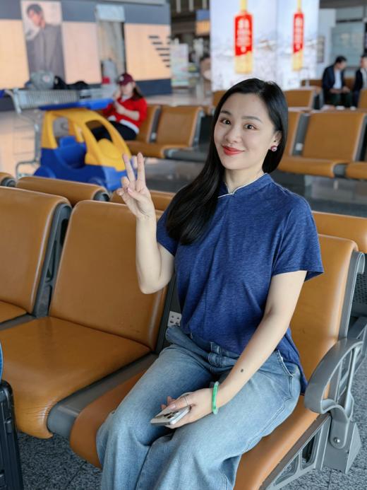 若童 可爱减龄 阔腿弹软 春夏轻薄牛仔裤 修饰腰臀显瘦 山林曦照 商品图1