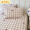 爆款特惠~新款原棉老粗布床单三件套全棉不起球春夏细纱棉花边式被单 商品缩略图13