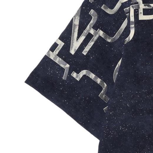 T3847夏季高级感新款男士潮牌撞色字母印花短袖T恤满天星设计时尚上衣 商品图4