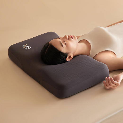 枕头 颈椎强支撑｜颈椎强支撑-熬夜大黑枕（一只）中国CAC脊骨神经协会推荐 绎生活 苏美达家纺 商品图1