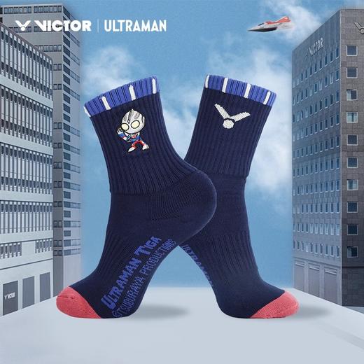 威克多胜利 奥特曼联名系列 运动袜(高筒) SK516UTM / SK517UTM / SK518JRUTM 商品图3