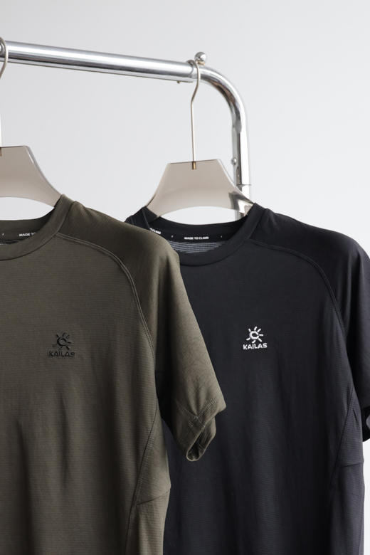 小凯 K.L.S男款圆领功能短袖T恤 TX531 商品图3