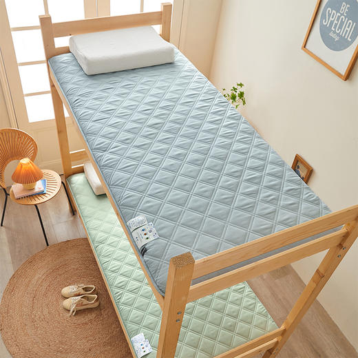 自然醒氧乐棉抗菌三明治加厚学生床垫垫褥软垫家用褥子垫背宿舍榻榻米垫子褥子LN 商品图5