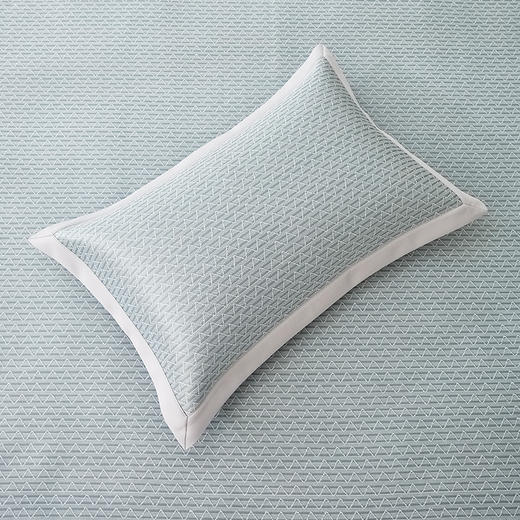 商超爆款【丝享高端新中式新氧冷循环炫彩提花席涟漪】 A类冰柔面料 柔软细腻 长效清爽 商品图5