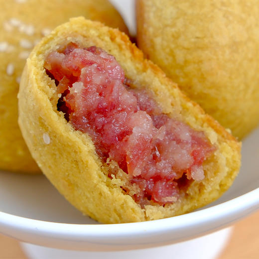 【逐南味 鲜切玫瑰+鲜切火腿】挑选肥瘦黄金比例部位入馅 一口下去 肉香馥郁 商品图0