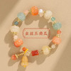 【普陀山】金丝玉南瓜招财手串｜多财多福·女士专属｜菩提雕刻好运莲莲  手围14-18cm可调 商品缩略图5