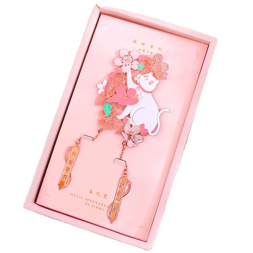 【国风黄铜书签】风吟吊坠镂空书签礼盒纪念品精美中国风文创古风礼品 商品图4