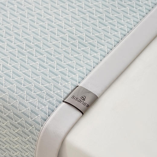 商超爆款【丝享高端新中式新氧冷循环炫彩提花席涟漪】 A类冰柔面料 柔软细腻 长效清爽 商品图7