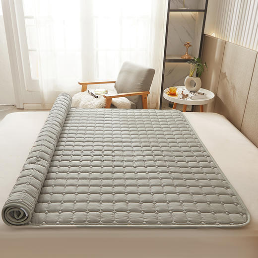 自然醒原棉大豆床褥垫酒店款可机洗保护垫家用床垫软垫铺床褥子防滑垫被单人宿舍床褥垫LN 商品图7