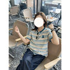 韩国r*彩条 T 恤 商品缩略图2