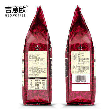 吉意欧GEO醇品摩卡风味咖啡豆500g阿拉比卡豆中深烘浆果余味黑咖啡 商品图2