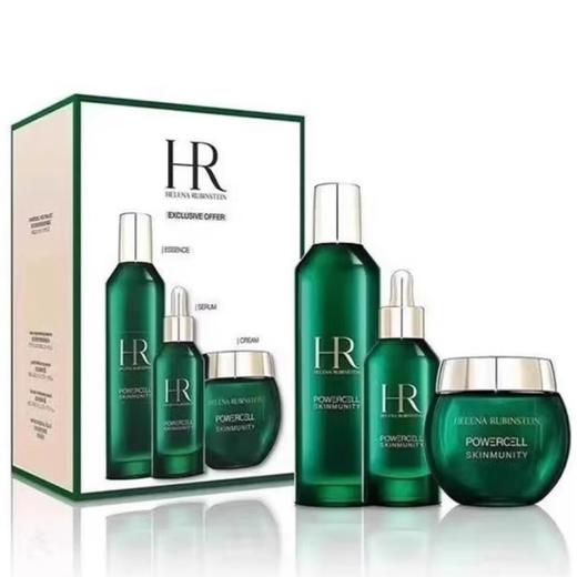 赫莲娜绿宝瓶三件套新肌水精华面霜礼盒敏感肌修护 商品图0